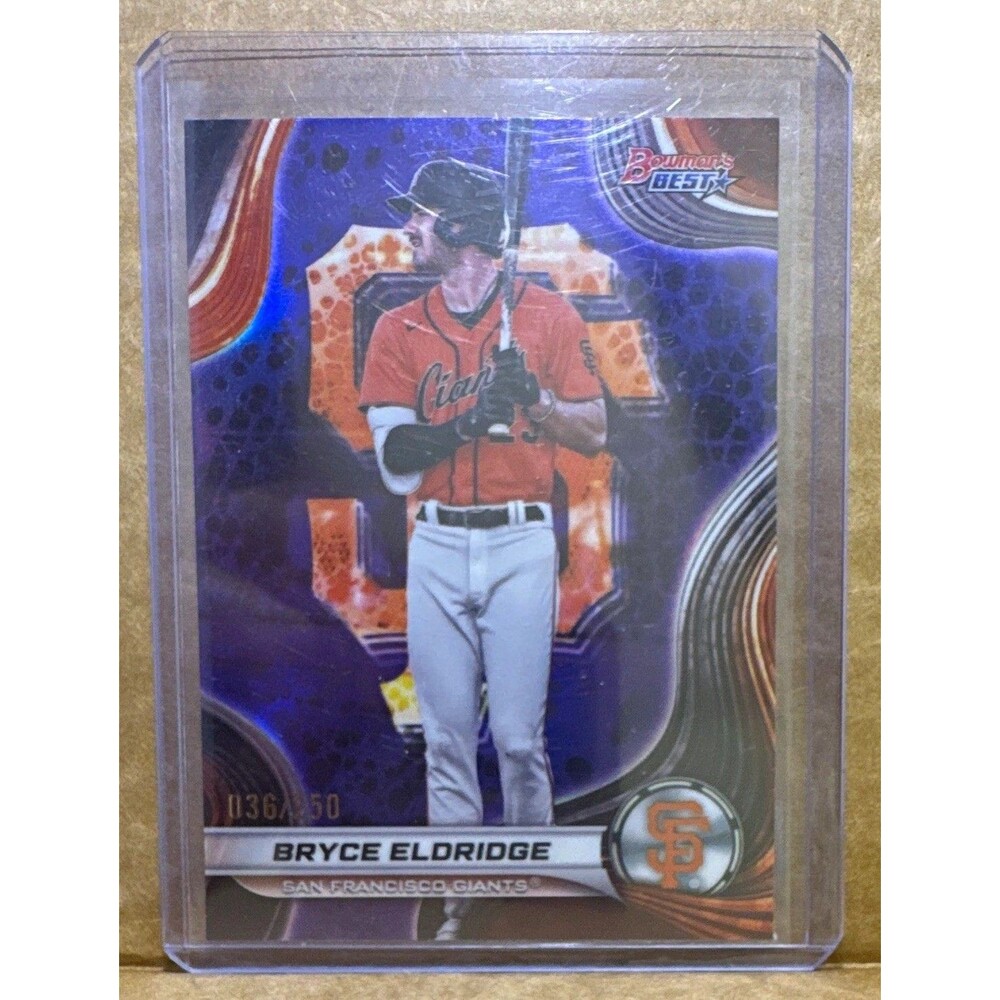 Topps 2024 Bowman's Best Top Prospects Bryce Eldridge TP-20 Purple /250 RC
